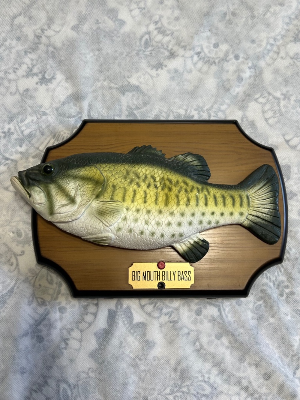 Big Mouth Billy Bass Singing Fish Gemmy 1999 Take Me To River Don't Worry~Works